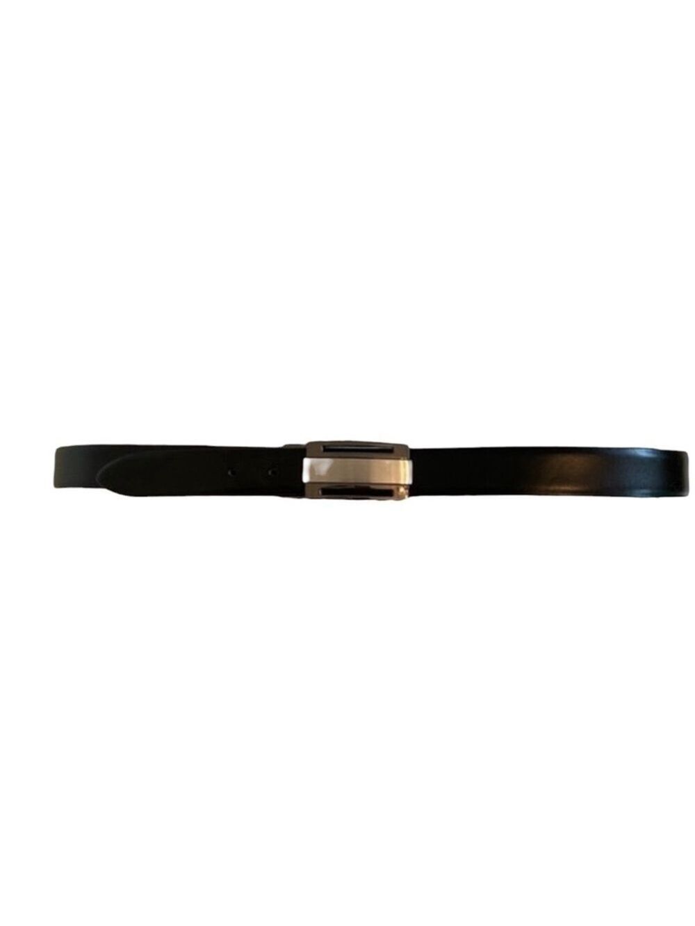 Men reversible belt black maroon brown genuine leather size 40 plus size